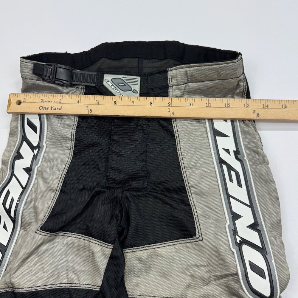 O’Neal Racing Elements Kids Kevlar Motocross Pants 8T/10T Black Gray - Picture 5 of 10